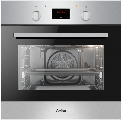 Amica 57GGH4.23ZPP(W) 55535 Cucina da accosto 85 x 50 - 4 fuochi gas + 1  forno elettrico - bianco