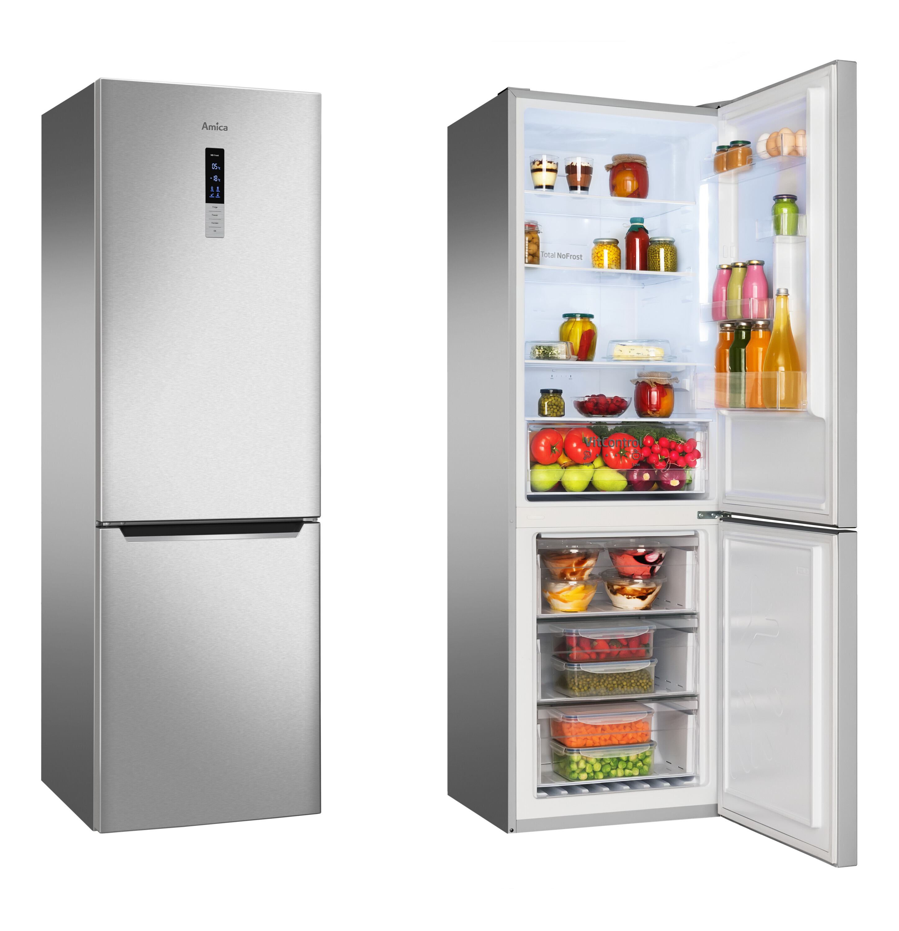 Freestanding refrigerator